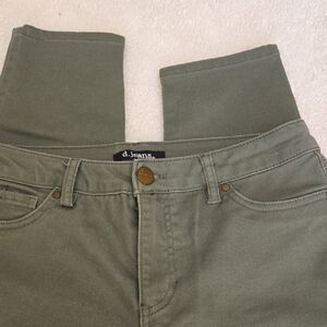 D. Jeans Women's Olive Jeggings